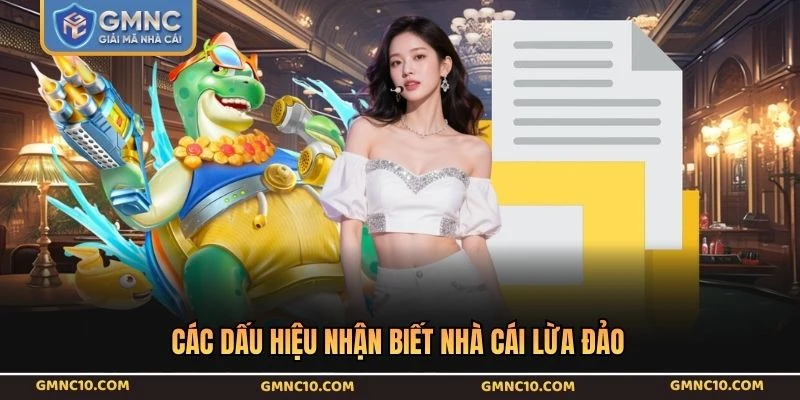 Các dấu hiệu nhận biết nhà cái lừa đảo